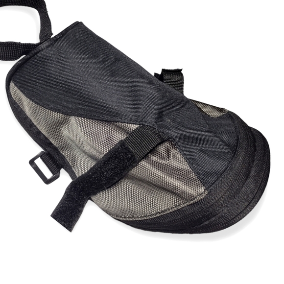 Nishiki Bags Nishiki Large Black Waterproof Saddle Bag Rear Back